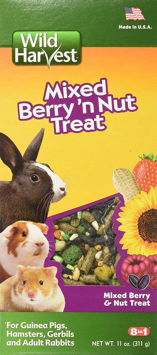 Wild Harvest Wild Berry and Nut Treat for Small Animals Animals & Pet Supplies > Pet Supplies > Small Animal Supplies > Small Animal Food Spectrum Brands   