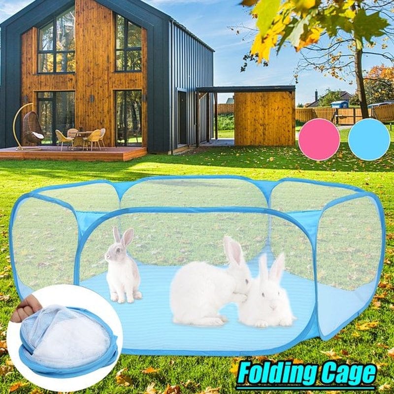 Willkey Pet Play Portable O Indoor/Outdoor Small Animal Cage Tent Fence for Children Hamster Chinchillas and Guinea-Pigs Animals & Pet Supplies > Pet Supplies > Small Animal Supplies > Small Animal Food willkey   