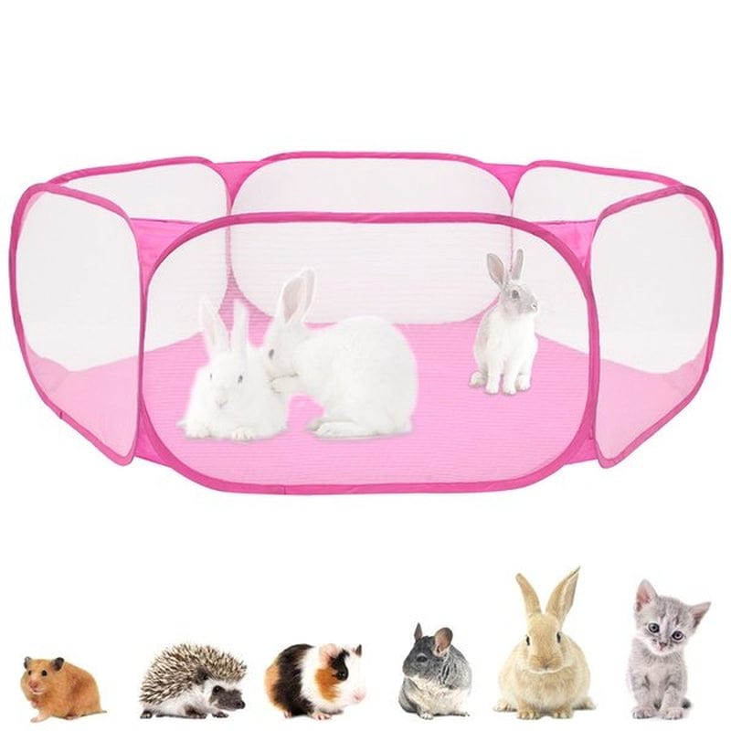 Willkey Pet Play Portable O Indoor/Outdoor Small Animal Cage Tent Fence for Children Hamster Chinchillas and Guinea-Pigs Animals & Pet Supplies > Pet Supplies > Small Animal Supplies > Small Animal Food willkey   