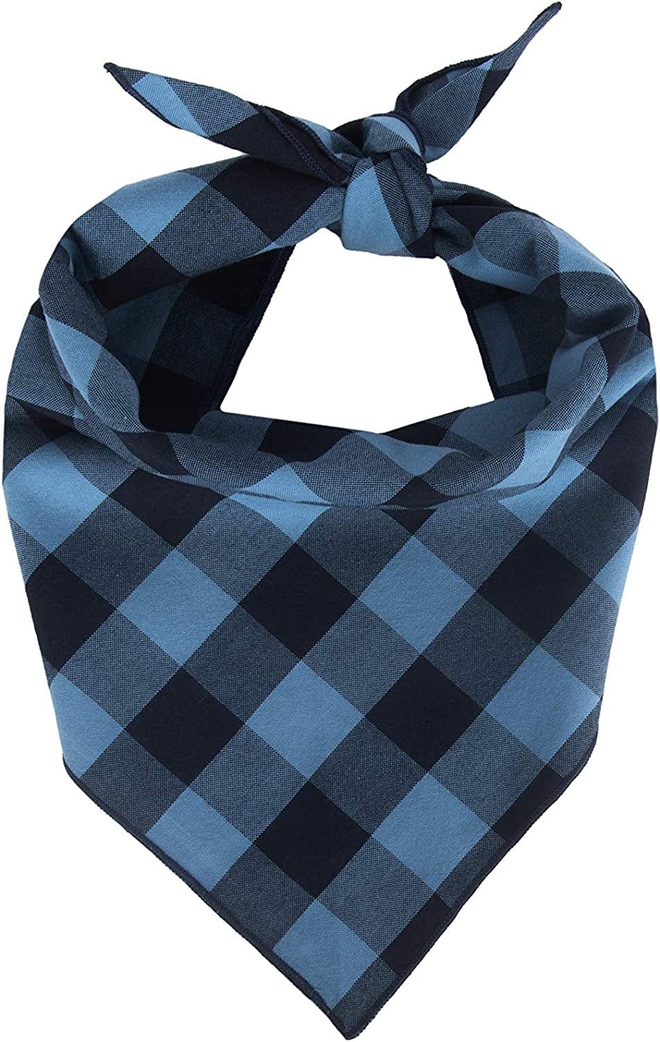 Willowear Dog Bandanas Red Buffalo Plaid Large Animals & Pet Supplies > Pet Supplies > Dog Supplies > Dog Apparel Willowear Classic Blue Plaid Small 