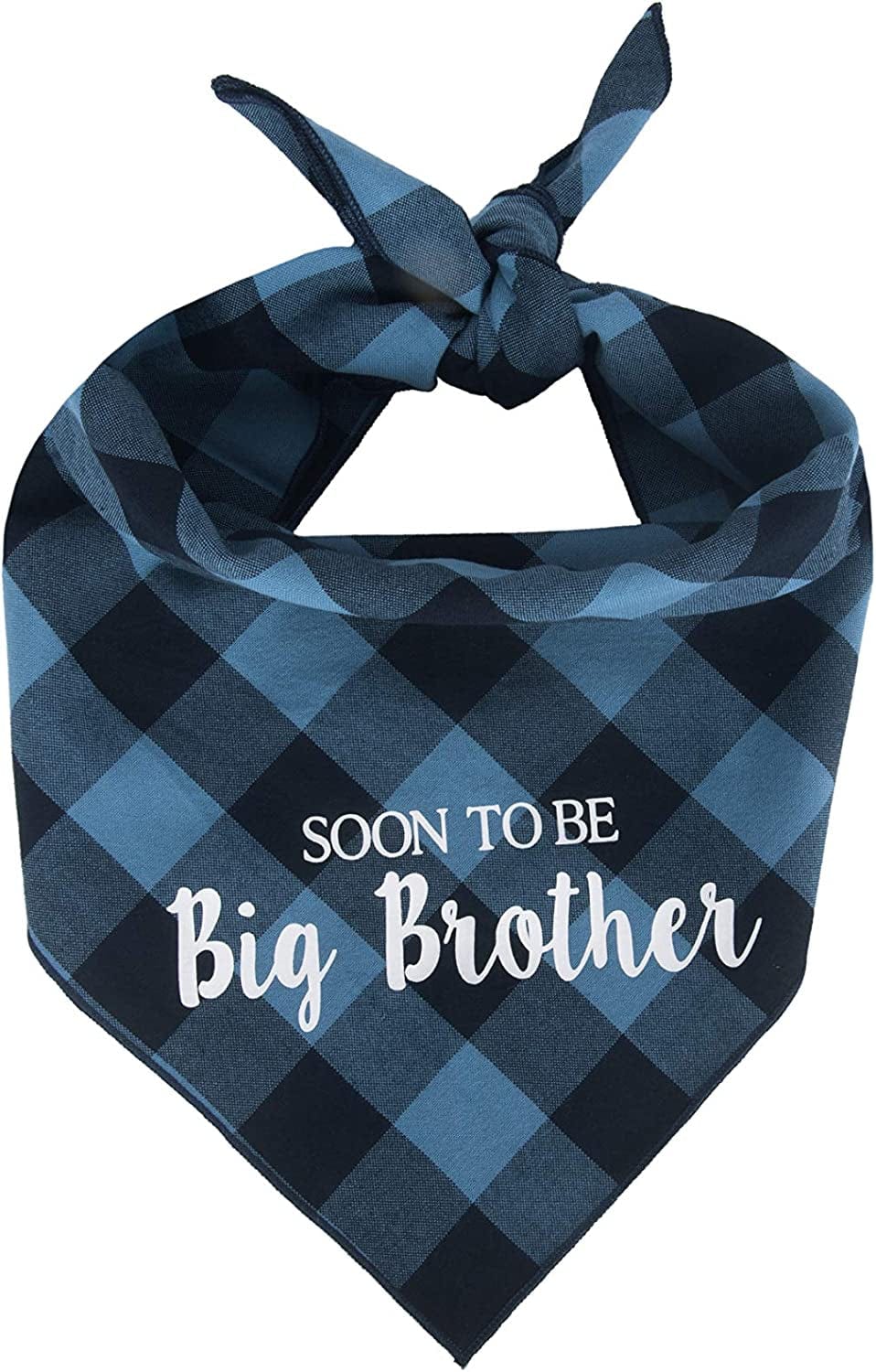 Willowear Dog Bandanas Soon to Be Big Brother Red Large Animals & Pet Supplies > Pet Supplies > Dog Supplies > Dog Apparel Willowear Soon To Be Big Brother Blue Small 