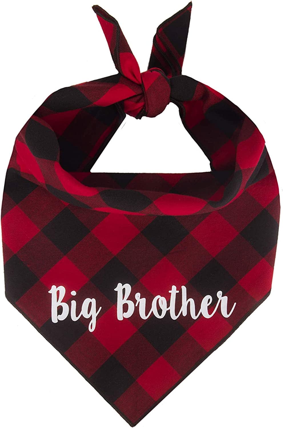 Willowear Dog Bandanas Soon to Be Big Brother Red Large Animals & Pet Supplies > Pet Supplies > Dog Supplies > Dog Apparel Willowear Big Brother Red Small 