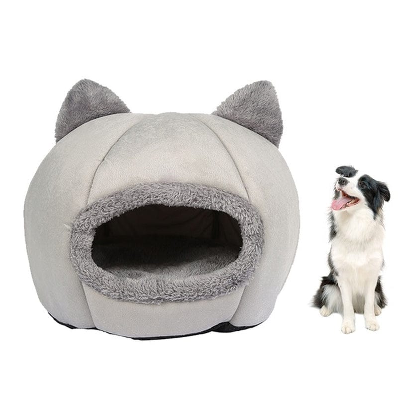 Willstar Foldable Cute Pet House Outdoor Travel Portable Rabbit Cat Dog Bed House Shaped Dog Kennel Cushion Basket Pet Rope Toys