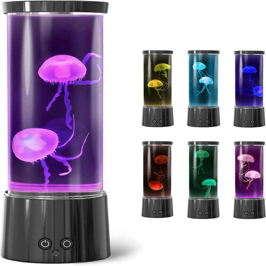 Willstar Jellyfish Lamp with Remote Control LED Night Light 16 Color Changing Lava Lamp Fancy Aquarium Jellyfish Real Jellyfish Gift for Kids and Adults US Animals & Pet Supplies > Pet Supplies > Fish Supplies > Aquarium Lighting Willstar   