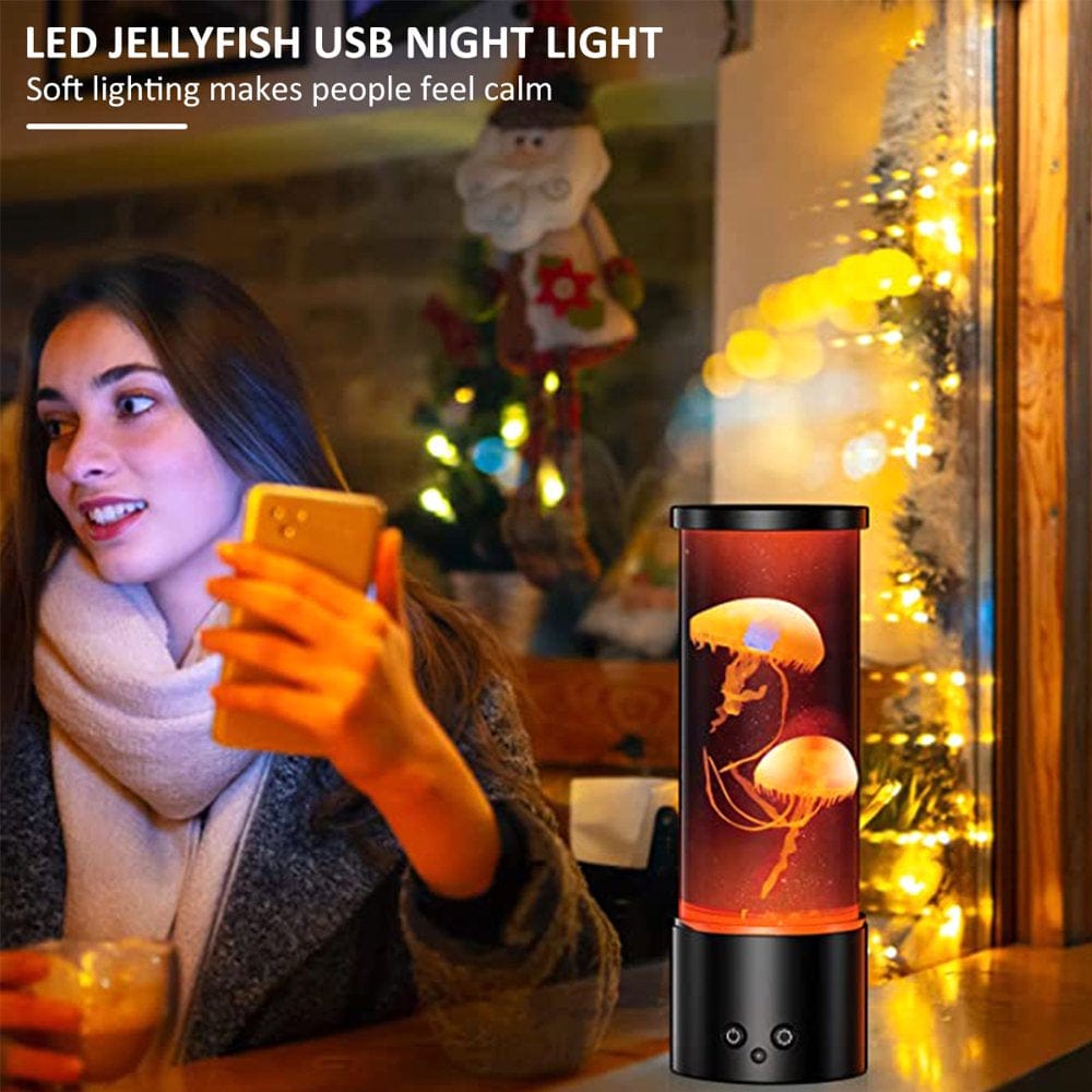 Willstar Jellyfish Lamp with Remote Control LED Night Light 16 Color Changing Lava Lamp Fancy Aquarium Jellyfish Real Jellyfish Gift for Kids and Adults US Animals & Pet Supplies > Pet Supplies > Fish Supplies > Aquarium Lighting Willstar   