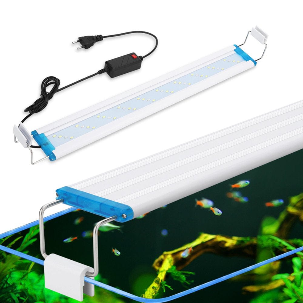 Windfall Adjustable Aquarium Light with Extendable Brackets, External Controller, for Freshwater Fish Tank
