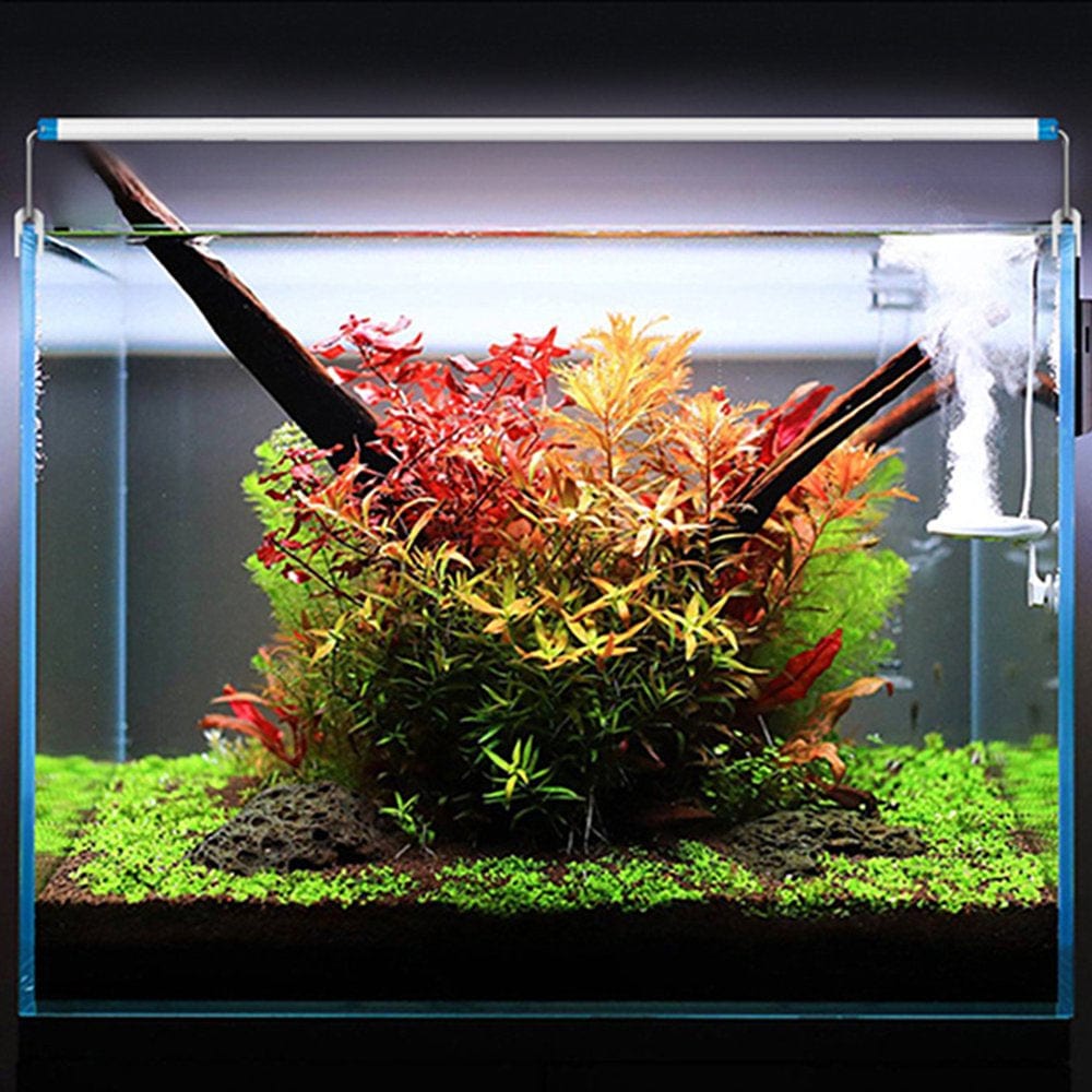 Windfall Adjustable Aquarium Light with Extendable Brackets, External Controller, for Freshwater Fish Tank