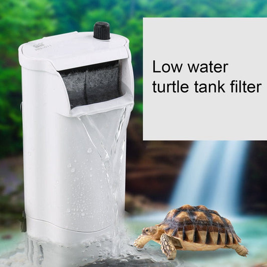 Windfall Aquarium Turtle Filter Quiet Low Water Level Filter Pump 3W 300L/H Internal Fish Tank Filter for Fish Tank Turtle Tank Animals & Pet Supplies > Pet Supplies > Fish Supplies > Aquarium Filters windfall Style#A  