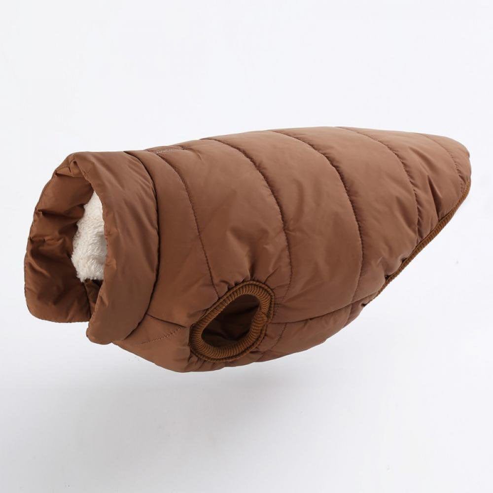Windproof Dog Winter Coat Waterproof Dog Jacket Warm Dog Vest Cold Weather Pet Apparel with 2 Layers Fleece Lined for Small Medium Large Dogs Animals & Pet Supplies > Pet Supplies > Dog Supplies > Dog Apparel Wuff Meow   