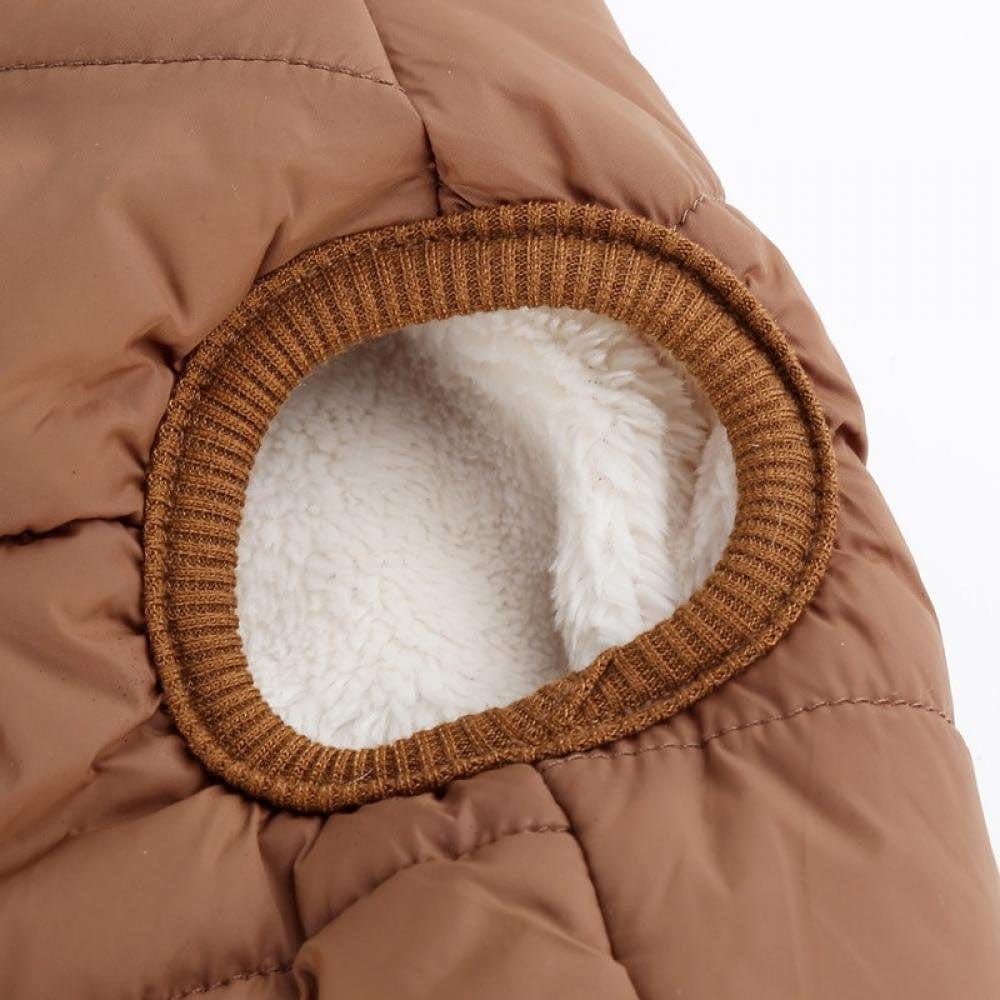 Windproof Dog Winter Coat Waterproof Dog Jacket Warm Dog Vest Cold Weather Pet Apparel with 2 Layers Fleece Lined for Small Medium Large Dogs Animals & Pet Supplies > Pet Supplies > Dog Supplies > Dog Apparel Wuff Meow   