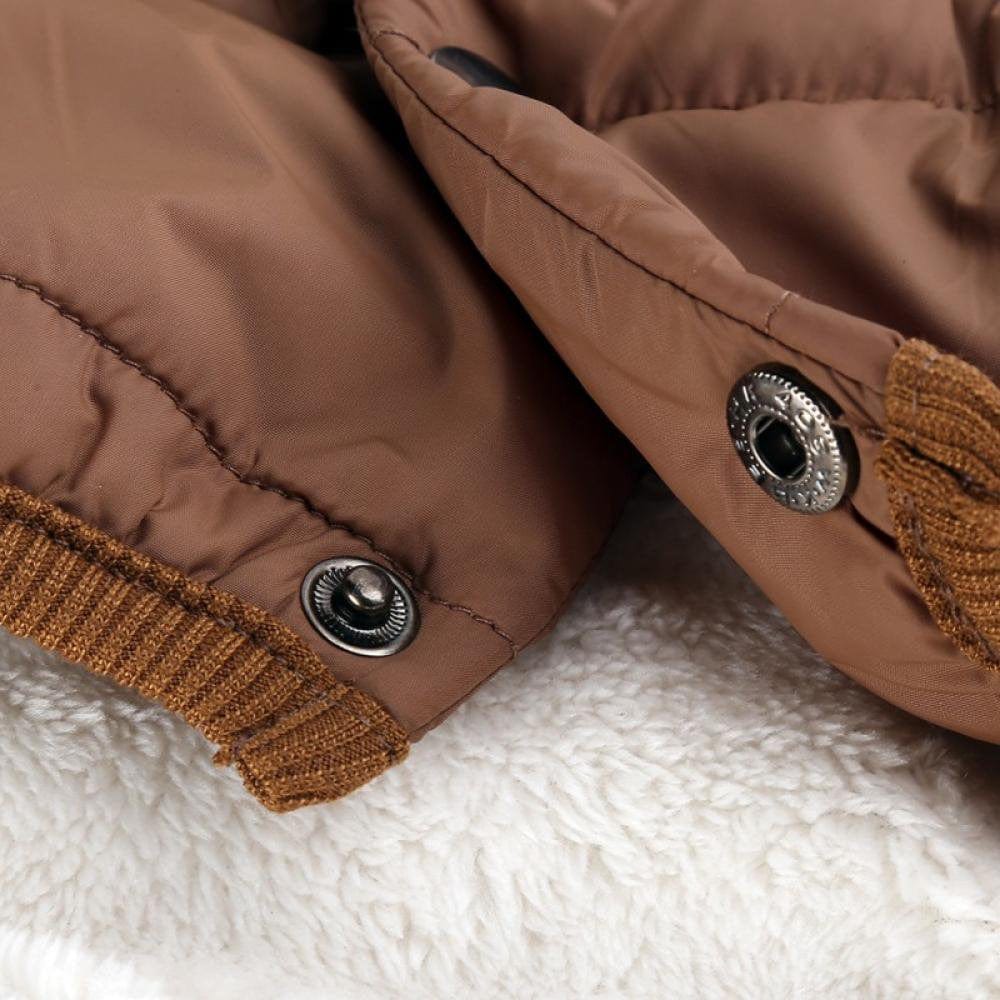 Windproof Dog Winter Coat Waterproof Dog Jacket Warm Dog Vest Cold Weather Pet Apparel with 2 Layers Fleece Lined for Small Medium Large Dogs Animals & Pet Supplies > Pet Supplies > Dog Supplies > Dog Apparel Wuff Meow   