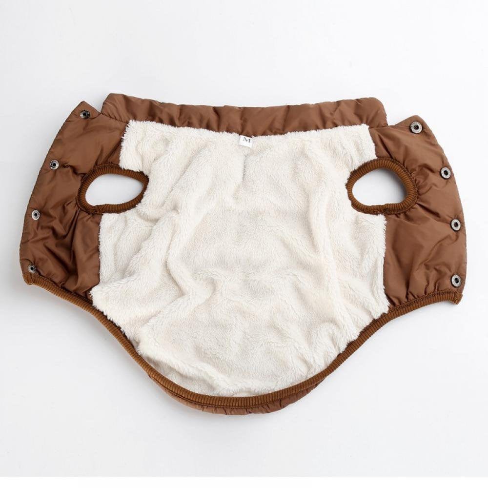 Windproof Dog Winter Coat Waterproof Dog Jacket Warm Dog Vest Cold Weather Pet Apparel with 2 Layers Fleece Lined for Small Medium Large Dogs Animals & Pet Supplies > Pet Supplies > Dog Supplies > Dog Apparel Ardorlove   