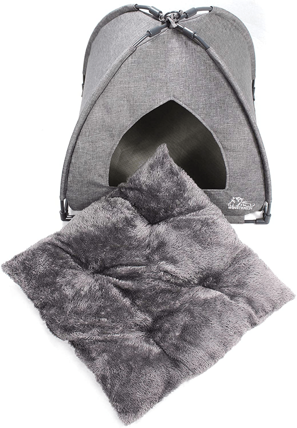Winsterch Cat Bed Cave for Indoor Cats Pet Tent Cave for Cats