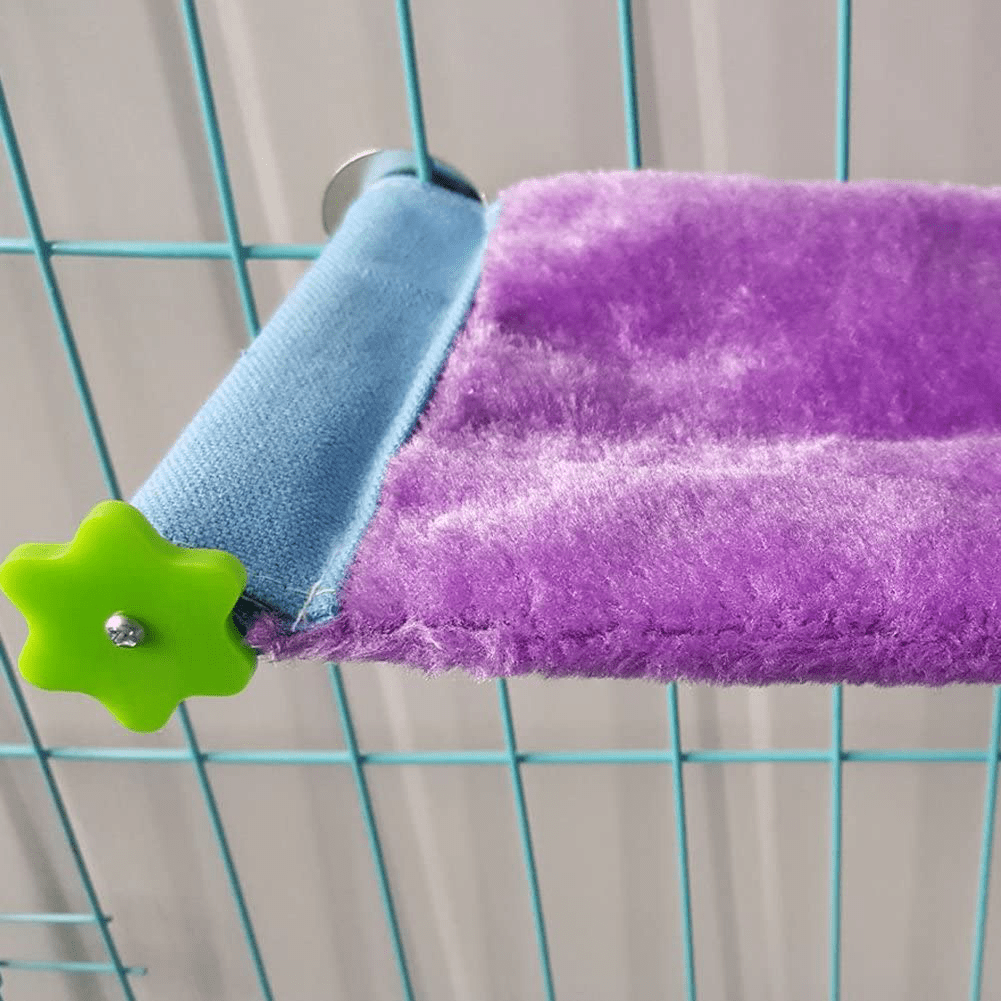 Winter Warm Bird Nest House Bed Hammock Toy for Pet Parrot Parakeet Cockatiel Conure Cockatoo African Grey Eclectus Amazon Lovebird Budgie Finch Canary Hamster Rat Chinchilla Squirrel Cage Perch Animals & Pet Supplies > Pet Supplies > Bird Supplies > Bird Cages & Stands Keersi   