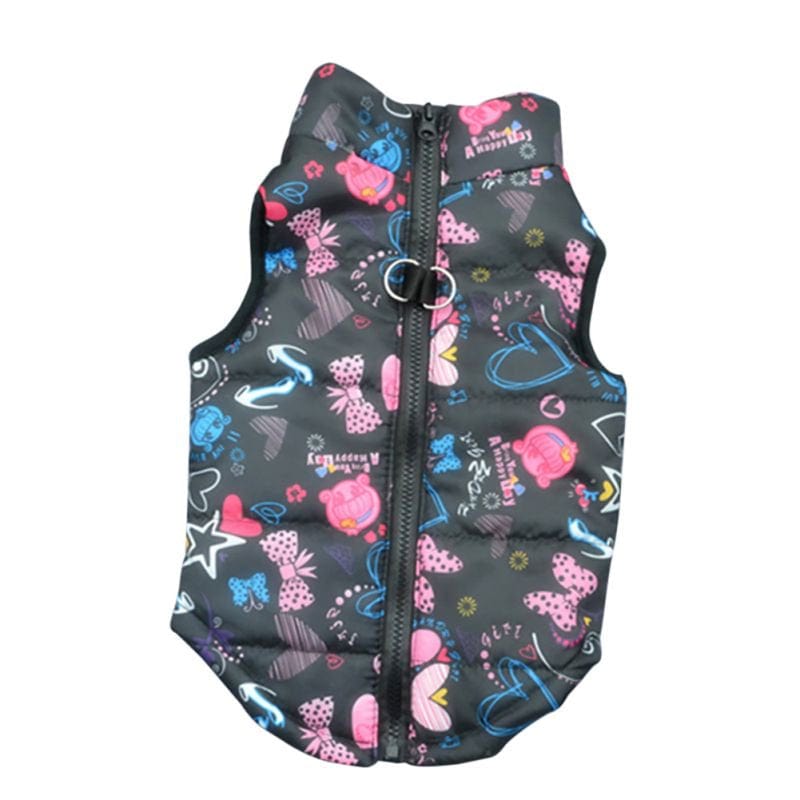 Winter Warm Pet Dog Clothes Vest Harness Puppy Coat Jacket Apparel Large Supplies Pet Supplies Pets Animals & Pet Supplies > Pet Supplies > Dog Supplies > Dog Apparel EVERBESTSALESLLC M Black 