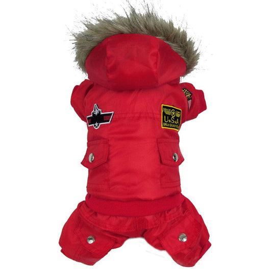 Winter Warm Small Dog Coats, Cozy Waterproof Windproof Dog Vest, Winter Warm Dog Apparel, Puppy Warm Fleece down Jackets Clothes, Pet Dogs Padded Vest Harness, Warm Fleece Padded Pet Vest, S-XL, Red Animals & Pet Supplies > Pet Supplies > Dog Supplies > Dog Apparel OCHINE L Red 