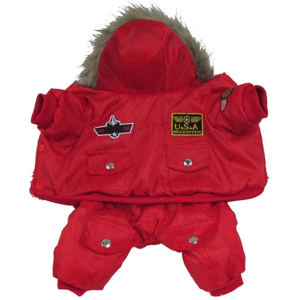 Winter Warm Small Dog Coats, Cozy Waterproof Windproof Dog Vest, Winter Warm Dog Apparel, Puppy Warm Fleece down Jackets Clothes, Pet Dogs Padded Vest Harness, Warm Fleece Padded Pet Vest, S-XL, Red Animals & Pet Supplies > Pet Supplies > Dog Supplies > Dog Apparel LINKABC   