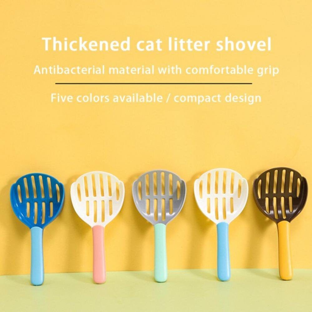 Wisremt Large Cat Litter Spooneasily Scooped Cat Litter Stronger ABS Plastic Non-Stick Coating Keeping It Clean and Hygienic Green Animals & Pet Supplies > Pet Supplies > Cat Supplies > Cat Litter 701988879   