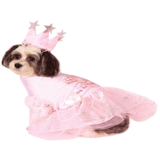 Wizard of Oz Glinda Pet Costume for Dog or Cat Animals & Pet Supplies > Pet Supplies > Dog Supplies > Dog Apparel Rubies II, LLC M  