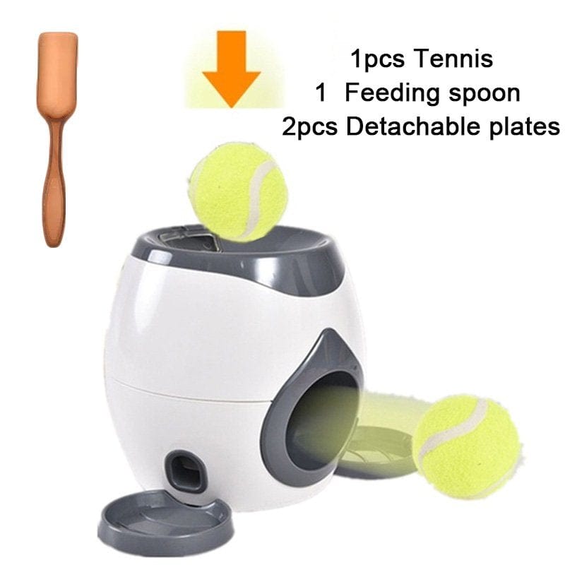 Wodondog Pet Dog Toy Food Reward Toy with 2 Tennis Balls Slow Feeder Green Animals & Pet Supplies > Pet Supplies > Dog Supplies > Dog Toys Wodondog   