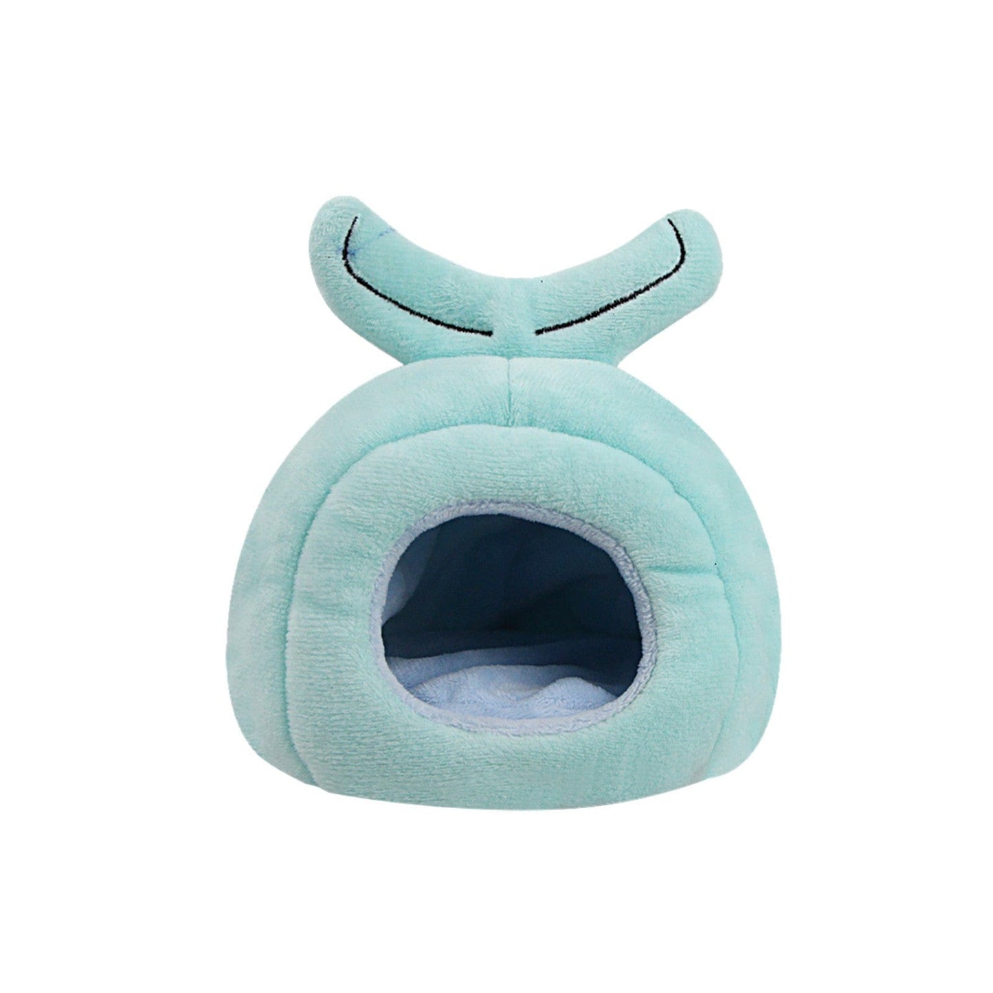 Womail Outdoor Indoor Cat Dog House Cute, Soft and Comfortable Pet Room in the Shape of a Fish Tail