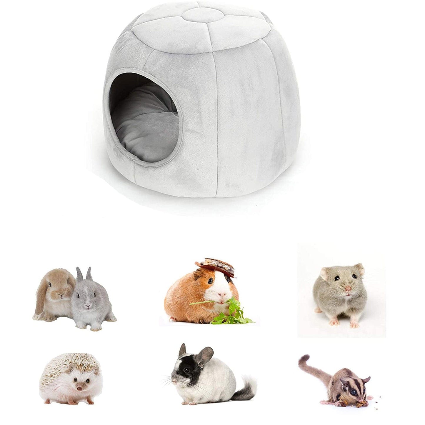 Womail Outdoor Indoor Cat Dog House Pet Cotton Warm Comfortable House Pet in Autumn and Winter Pets House Animals & Pet Supplies > Pet Supplies > Dog Supplies > Dog Houses Womail   