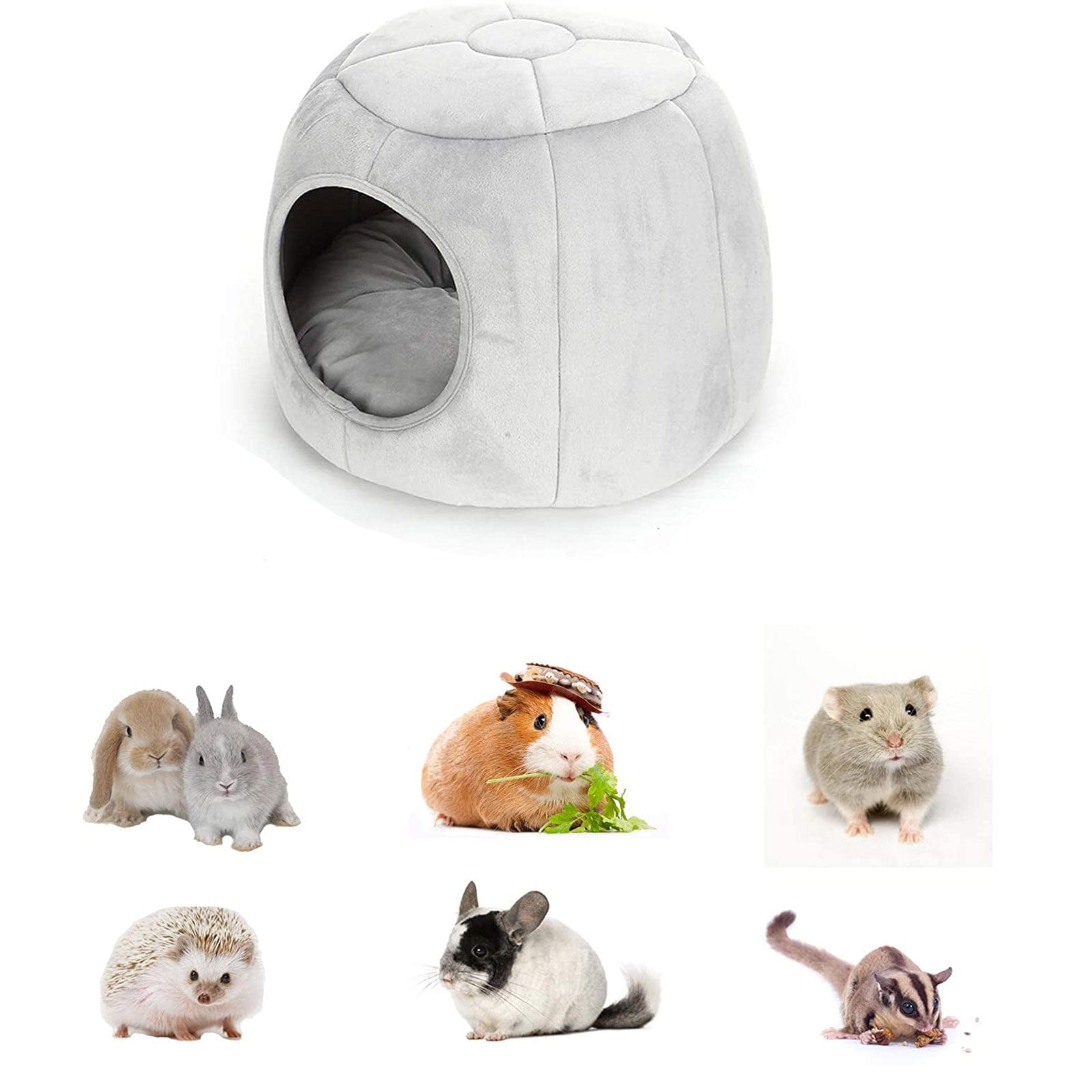 Womail Outdoor Indoor Cat Dog House Pet Cotton Warm Comfortable House Pet in Autumn and Winter Pets House Animals & Pet Supplies > Pet Supplies > Dog Supplies > Dog Houses Womail   