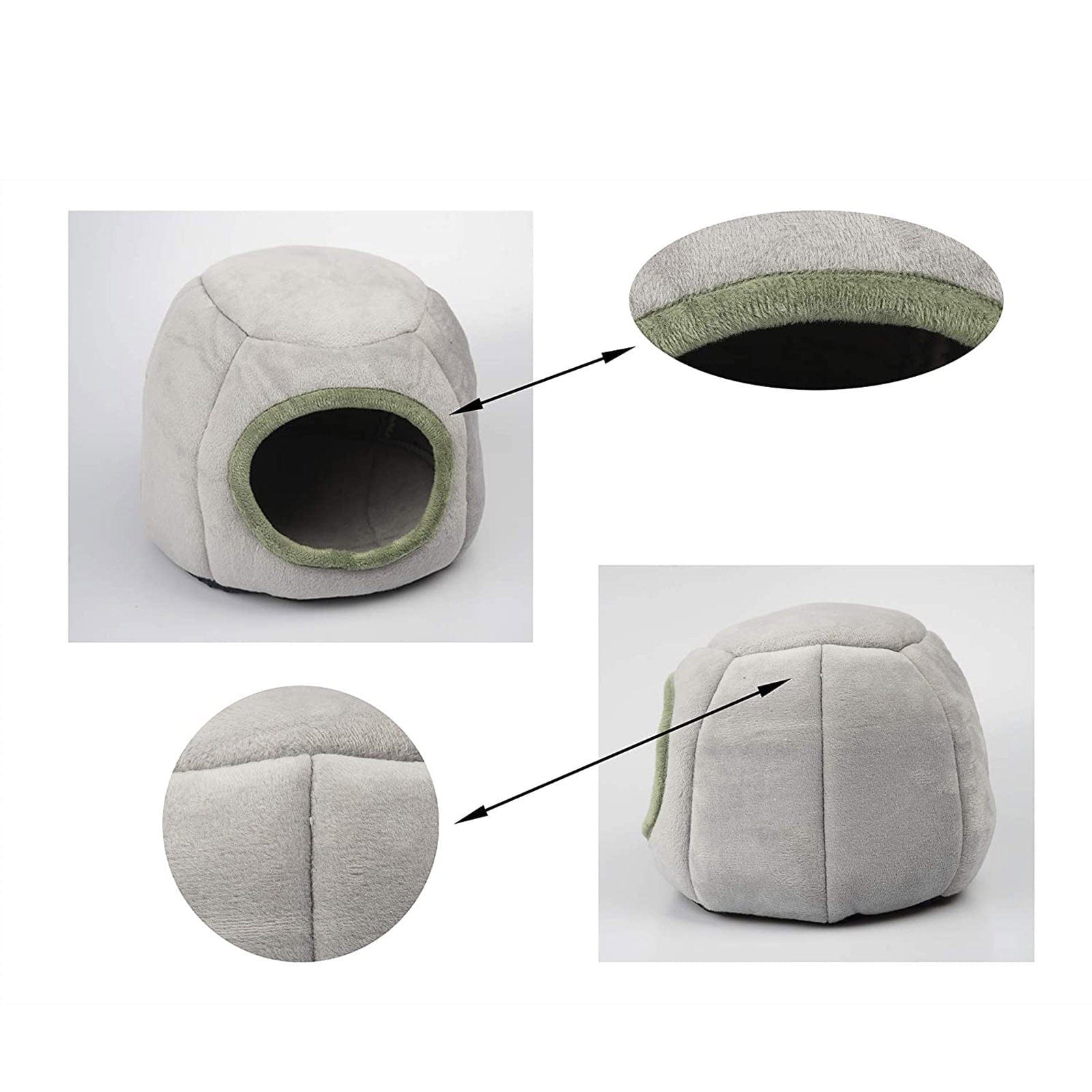 Womail Outdoor Indoor Cat Dog House Pet Cotton Warm Comfortable House Pet in Autumn and Winter Pets House Animals & Pet Supplies > Pet Supplies > Dog Supplies > Dog Houses Womail   
