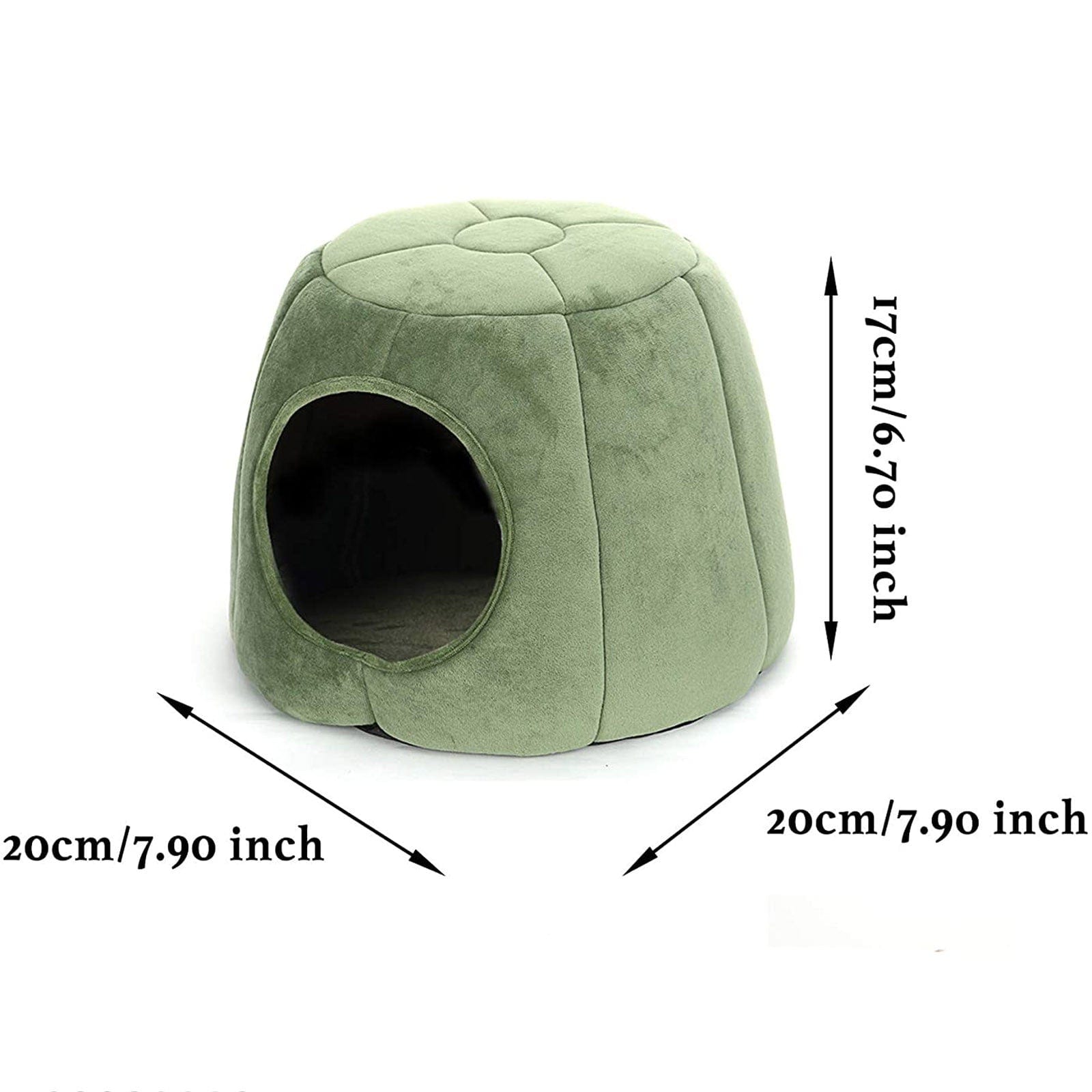 Womail Outdoor Indoor Cat Dog House Pet Cotton Warm Comfortable House Pet in Autumn and Winter Pets House Animals & Pet Supplies > Pet Supplies > Dog Supplies > Dog Houses Womail   