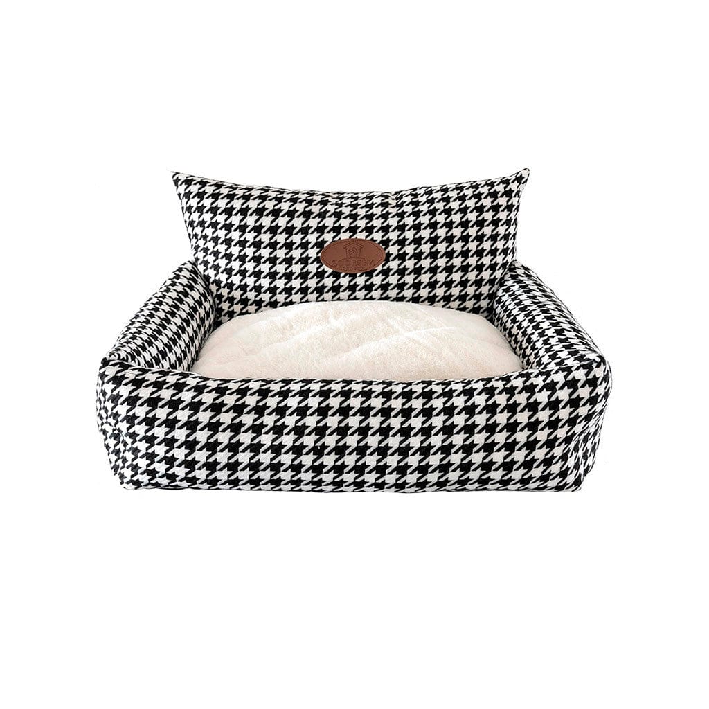 Womail Outdoor Indoor Cat Dog House Winter Warm Home Fabric Houndstooth Pet Removable and Washable Sofa Animals & Pet Supplies > Pet Supplies > Dog Supplies > Dog Houses Womail   