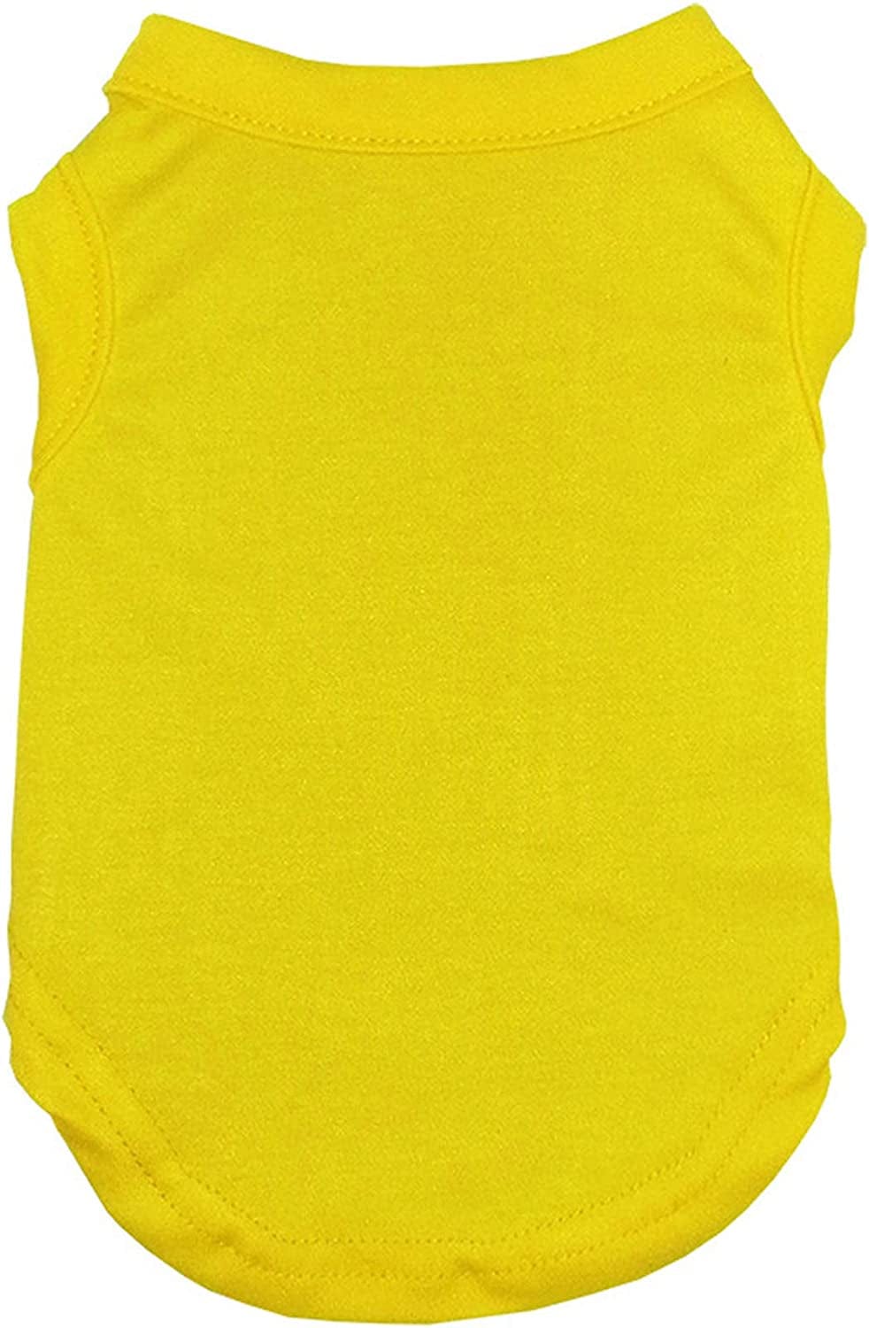 Woo Woo Pets Pet Shirts round Neck T-Shirt Ruffle Dress Clothes Cotton Outfit Puppy Jumper Doggie Pajama Dog Coat Pajamas Kitty Summer Costume for Small Medium Large Dogs and Cats Teddy Black XL Animals & Pet Supplies > Pet Supplies > Dog Supplies > Dog Apparel Woo Woo Pets Yellow Large 