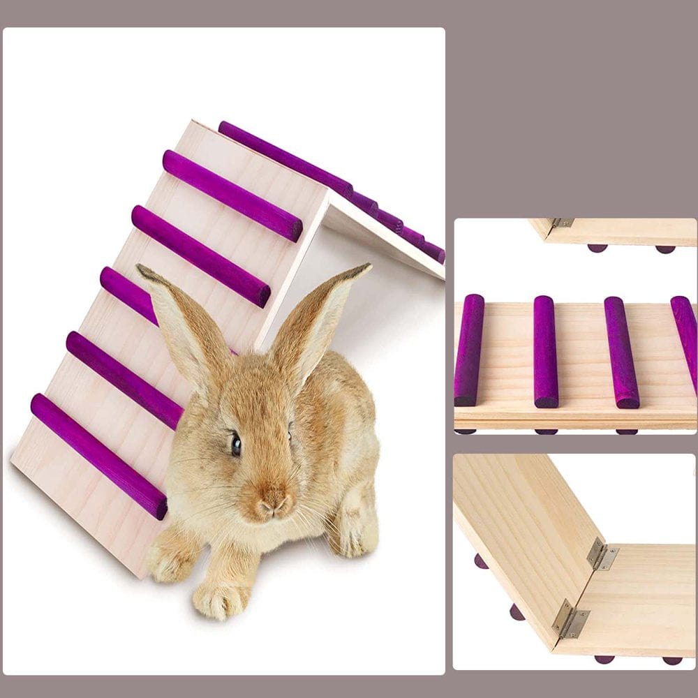 Wood Bridge for Small Animal Cage or Habitat Guinea Pigs, Ferrets, Chinchillas, Hedgehog, Dwarf Rabbits Animals & Pet Supplies > Pet Supplies > Small Animal Supplies > Small Animal Habitats & Cages KOL PET   