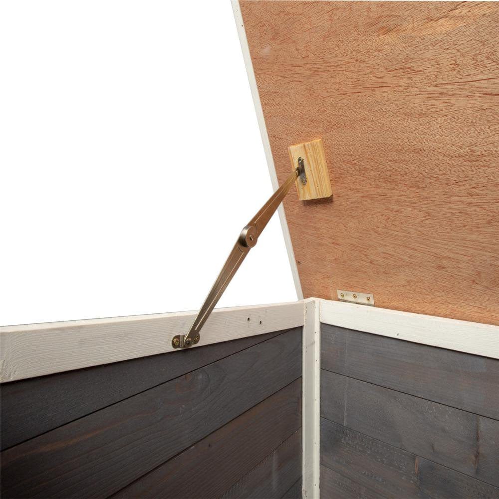 Wood Dog House, Outdoor Puppy Pet Shelter with Door and Windown, Indoor & Outdoor Dog Hutches for Medium Pet, Waterproof & Windproof Animals & Pet Supplies > Pet Supplies > Dog Supplies > Dog Houses Boulevard F Inc   