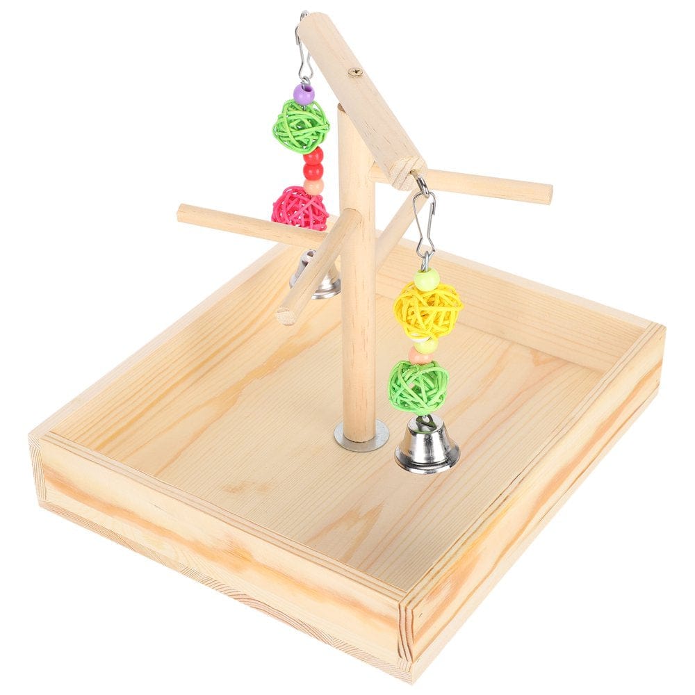Wood Stand, Smaller Size Training Frame, for Stand Birds Cage Bird Shelf Training Frame Animals & Pet Supplies > Pet Supplies > Bird Supplies > Bird Cages & Stands FAGINEY   