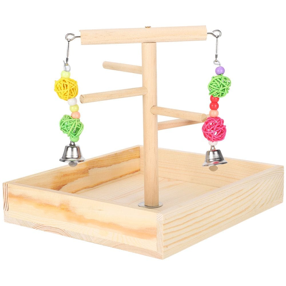 Wood Stand, Smaller Size Training Frame, for Stand Birds Cage Bird Shelf Training Frame Animals & Pet Supplies > Pet Supplies > Bird Supplies > Bird Cages & Stands FAGINEY   