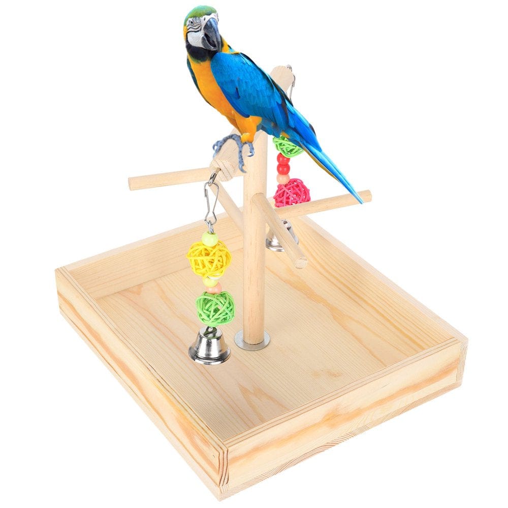 Wood Stand, Smaller Size Training Frame, for Stand Birds Cage Bird Shelf Training Frame Animals & Pet Supplies > Pet Supplies > Bird Supplies > Bird Cages & Stands FAGINEY   