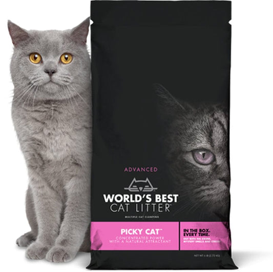 World'S Best Cat Litter Advanced Picky Cat Litter, 24 Lb Bag Animals & Pet Supplies > Pet Supplies > Cat Supplies > Cat Litter Kent WB Cat Litter   