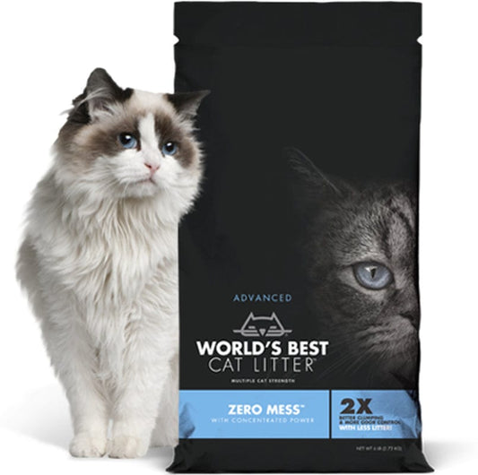 World'S Best Cat Litter Advanced Zero Mess Litter, 24 Lb Bag Animals & Pet Supplies > Pet Supplies > Cat Supplies > Cat Litter Kent WB Cat Litter 24 lbs  
