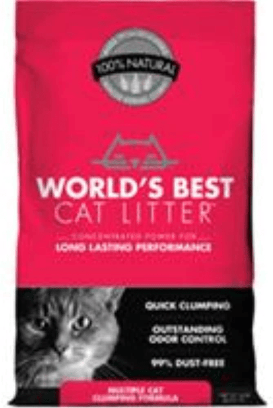World'S Best Cat Litter Multiple Cat Clumping Formula (8 Lbs) Animals & Pet Supplies > Pet Supplies > Cat Supplies > Cat Litter World's Best   