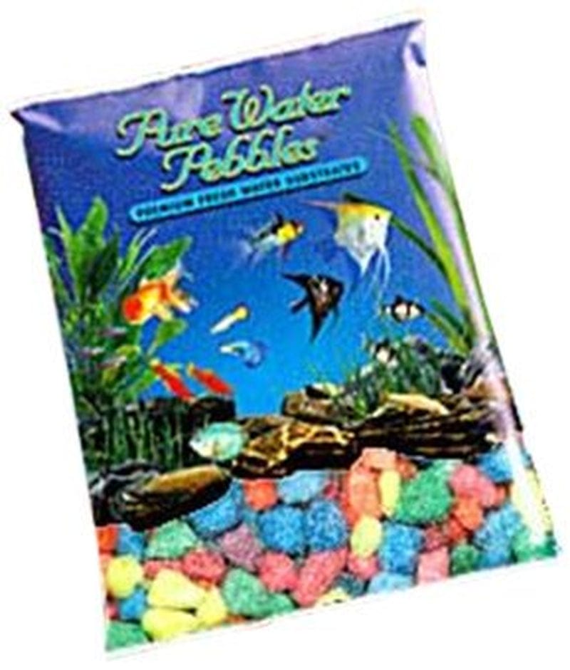 Worldwide Imports Aww30205 Natural Gravel 5-Pound Variety Custom Blend (Pack of 1) Animals & Pet Supplies > Pet Supplies > Fish Supplies > Aquarium Gravel & Substrates Pure Water Pebbles NEON RAINBOW  