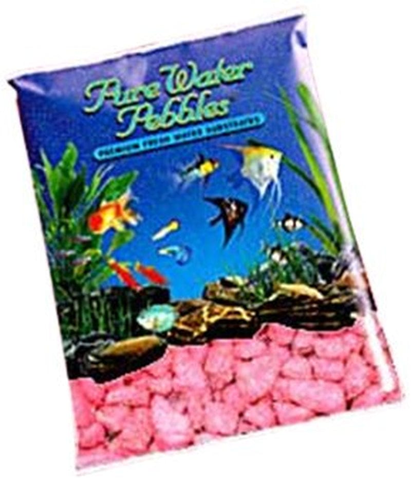 Worldwide Imports Aww30205 Natural Gravel 5-Pound Variety Custom Blend (Pack of 1) Animals & Pet Supplies > Pet Supplies > Fish Supplies > Aquarium Gravel & Substrates Pure Water Pebbles NEON PINK  