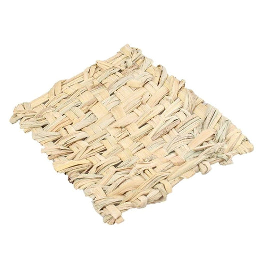 Woven Bed Mat for Small Animal Bedding Nest Small Aniamls Supplies Animals & Pet Supplies > Pet Supplies > Small Animal Supplies > Small Animal Bedding HOMYL   