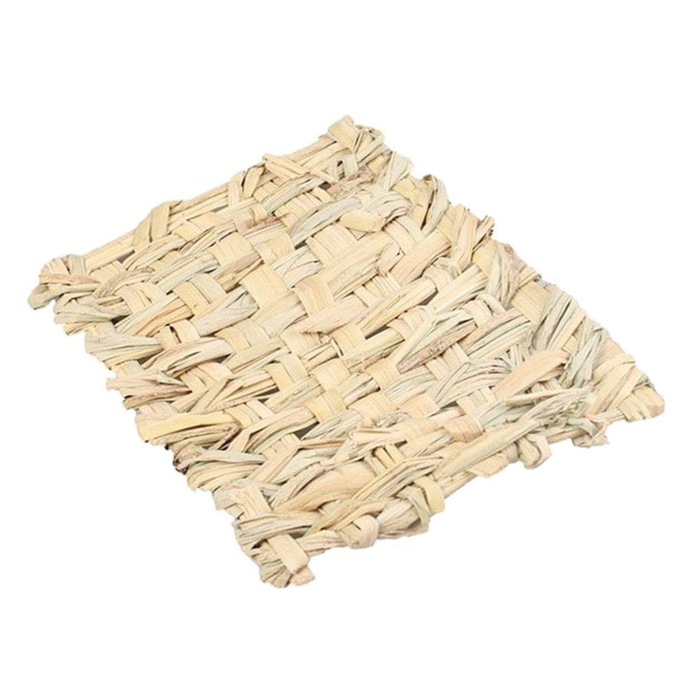 Woven Bed Mat for Small Animal Bedding Nest Small Aniamls Supplies Animals & Pet Supplies > Pet Supplies > Small Animal Supplies > Small Animal Bedding HOMYL   