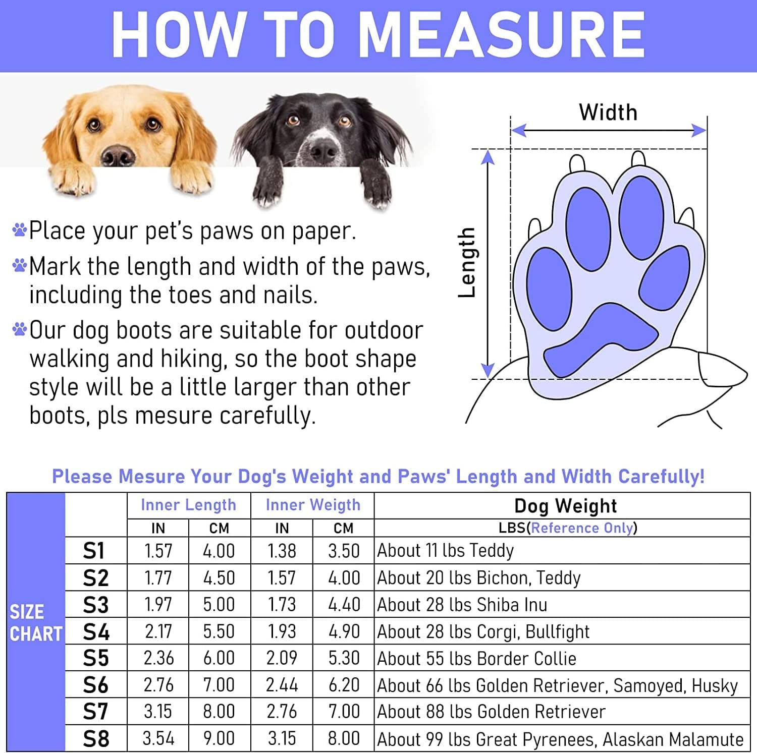 WOWLAND Dog Shoes for Large Medium Small Dogs - Dog Boots for Winter Snow Hot Pavement with Anti-Slip Sole, Sports Breathable Dog Booties Paw Protectors for Hiking Walking, Orange, 4PCS Animals & Pet Supplies > Pet Supplies > Dog Supplies > Dog Apparel WOWLAND   