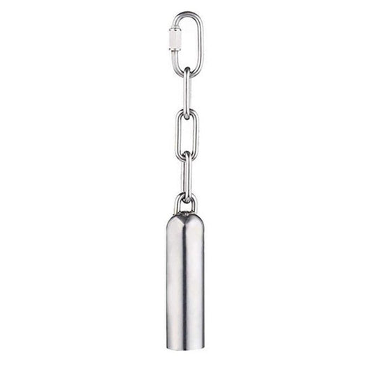 Wrea Bird Stainless Steel Bell Toys Parrot Cage Chew Toy Hanging Swing Bells Birds Supplies Animals & Pet Supplies > Pet Supplies > Bird Supplies > Bird Toys wrea Shown as pictures No.02 