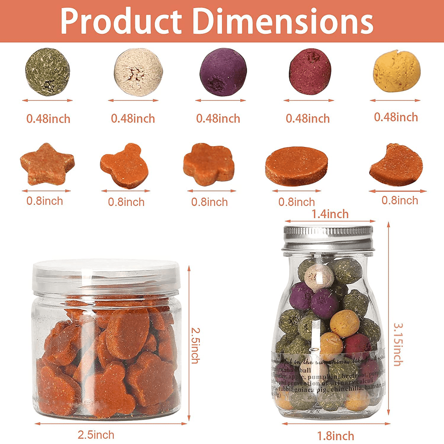 X-Pet Rabbit Chew Toys, Guinea Pig Treats 100% Natural Material Garden Stuff Flavored Biscuit&Grass Cake, Small Animals Teeth Grinding Chewing Suitable for Bunny Hamster Chinchilla Dwarf Gerbils Animals & Pet Supplies > Pet Supplies > Small Animal Supplies > Small Animal Food X-pet   