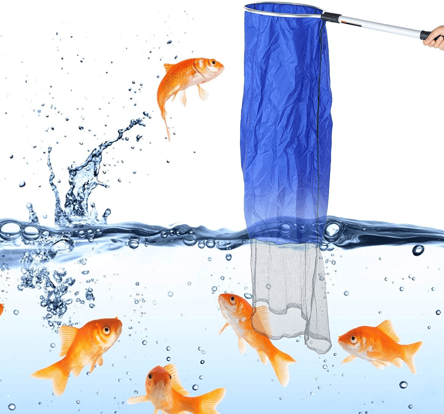 Xiangxin Fish Transfer Net, Non‑Slip Aluminium Alloy Material Fish Catch Net, Fishing Net for Aquarium Animals & Pet Supplies > Pet Supplies > Fish Supplies > Aquarium Fish Nets xiangxin   