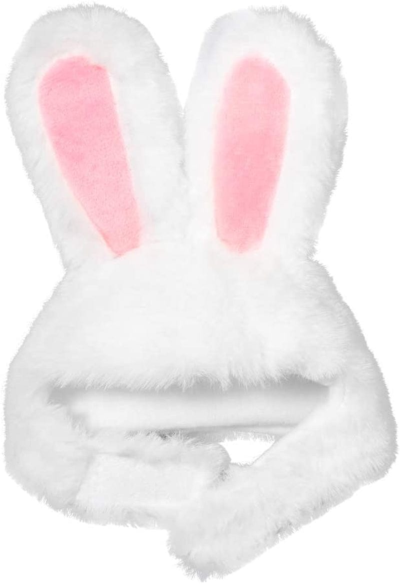 XIMISHOP Cute Costume Bunny Rabbit Hat with Ears for Cats & Small Dogs Party Costume Easter Pet Accessory Headwear Animals & Pet Supplies > Pet Supplies > Dog Supplies > Dog Apparel XIMISHOP   