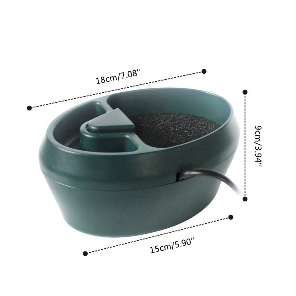 XINYTEC Automatic Reptile Water Dripper Drinking Fountain Water Dispenser Water Feeding Bowl for Amphibians Lizard for Turtle Ge Animals & Pet Supplies > Pet Supplies > Reptile & Amphibian Supplies > Reptile & Amphibian Food XINYTEC   