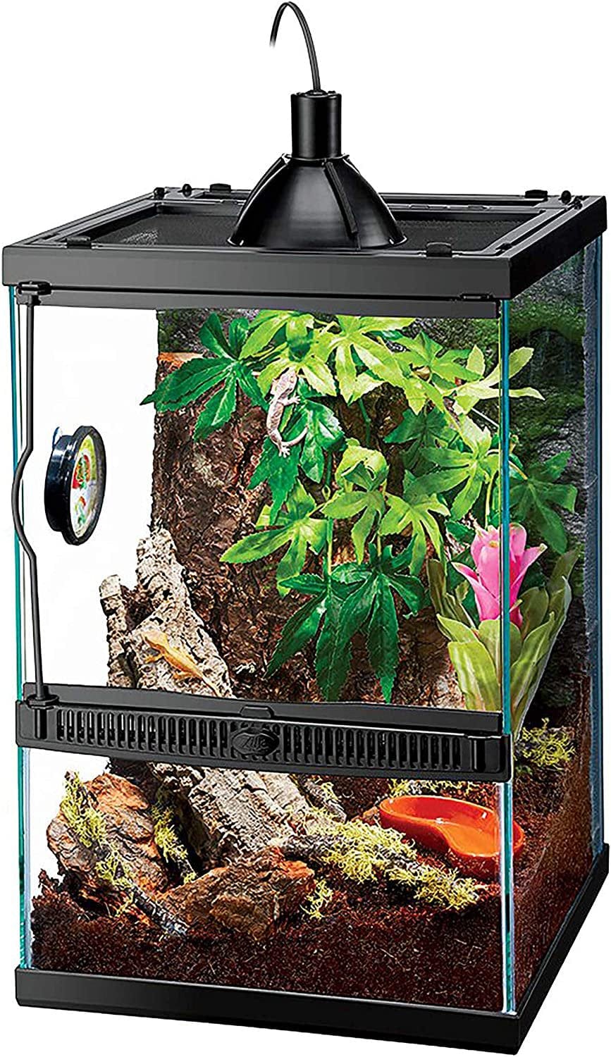 XQ Tropical Vertical Habitat Starter Kit for Small Tree Dwelling Reptiles & Amphibians like Geckos and Frogs Animals & Pet Supplies > Pet Supplies > Small Animal Supplies > Small Animal Habitat Accessories XQ Toys   